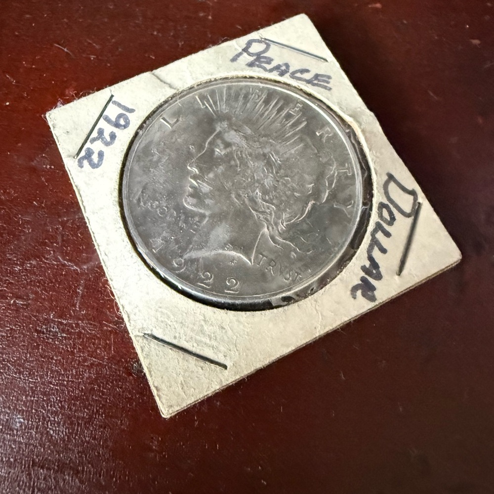 1922 Peace Dollar Coin Collectible